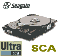 Disco duro 73 GB SCSI Seagate Ultra 320 10.000 R.P.M. SCA 80pin